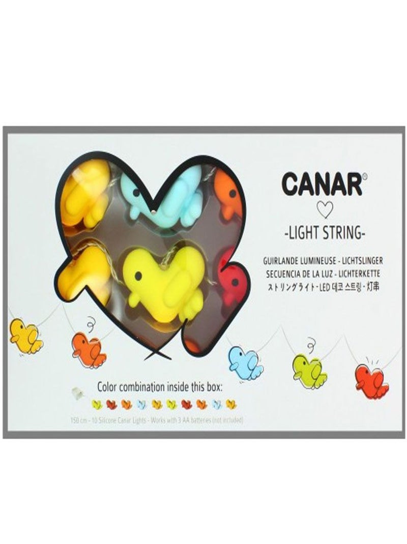 Guirlande lumineuse collection canar Bleu Jaune Bleu - Kiabi