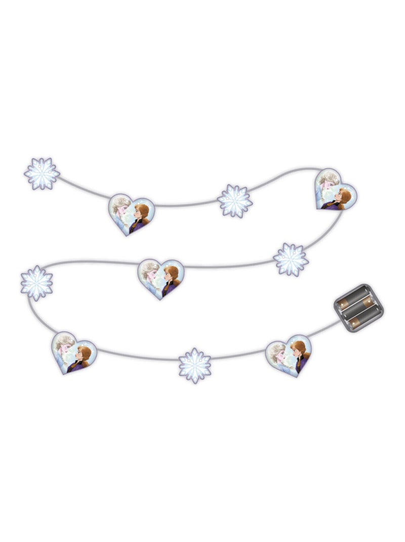 Guirlande lumineuse de Noël 10 LED - La Reine des Neiges II Blanc - Kiabi