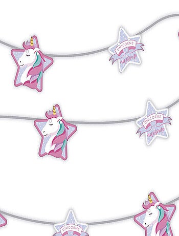 Guirlande lumineuse de Noël 10 LED - Licorne