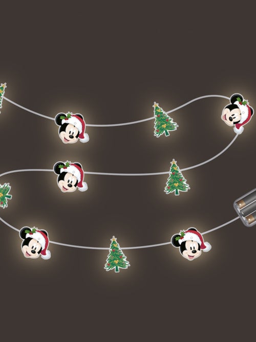 Guirlande lumineuse de Noël 10 LED - Mickey - Kiabi