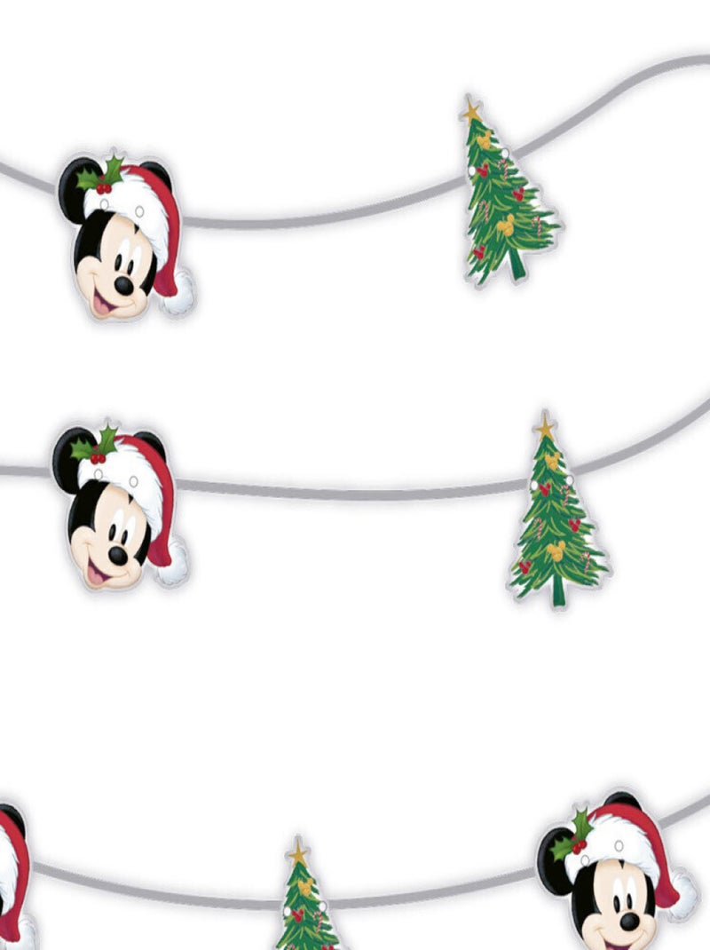 Guirlande lumineuse de Noël 10 LED - Mickey Multicolore - Kiabi