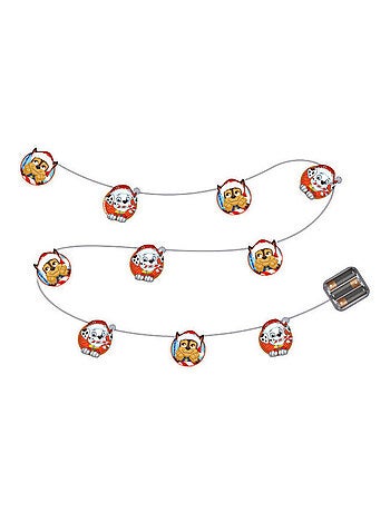 Guirlande lumineuse de Noël avec 10 LED - Pat Patrouille