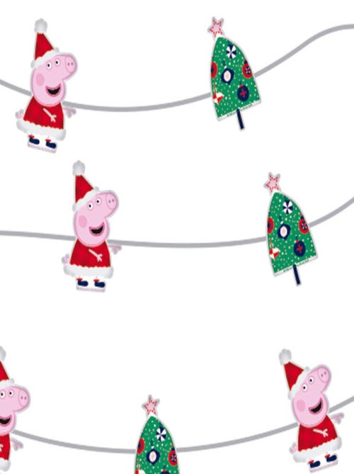 Guirlande lumineuse de noel Peppa Pig - 10 Leds - 165 cm - Kiabi