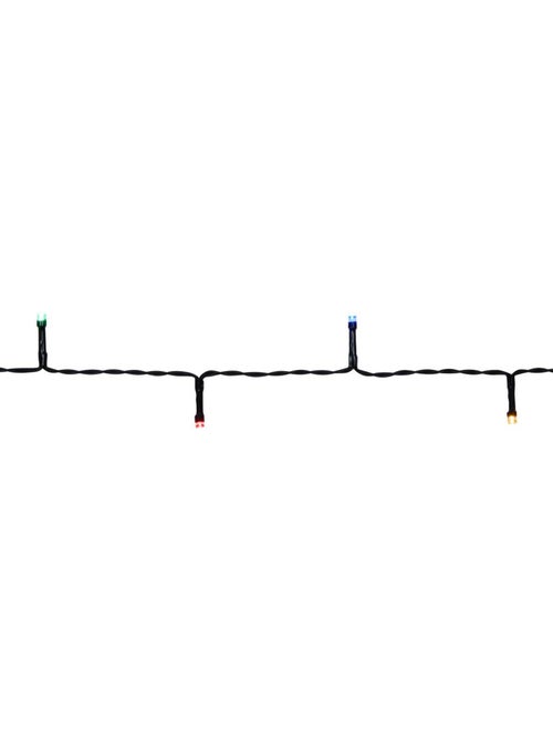 Guirlande lumineuse d'extérieur 14 m 192 led multicolore 8 fonctions avec minuteur à piles - Kiabi Guirlande lumineuse d'extérieur 14 m 192 led multicolore 8 fonctions avec minuteur à piles - Kiabi