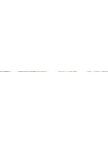 Guirlande lumineuse d'extérieur 15 m 300 led blanc froid fil cuivre 8 fonctions solaire