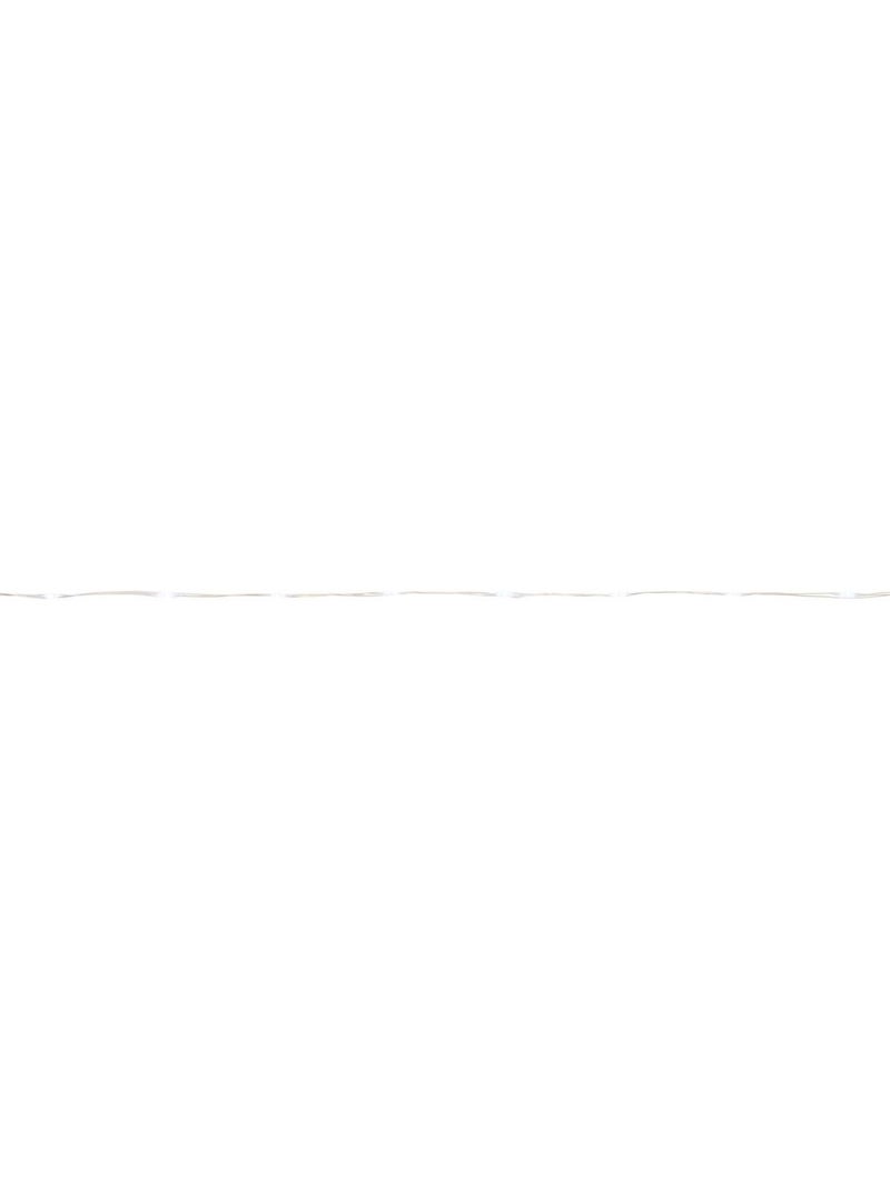 Guirlande lumineuse d'extérieur 15 m 300 led blanc froid fil cuivre 8 fonctions solaire Blanc froid - Kiabi