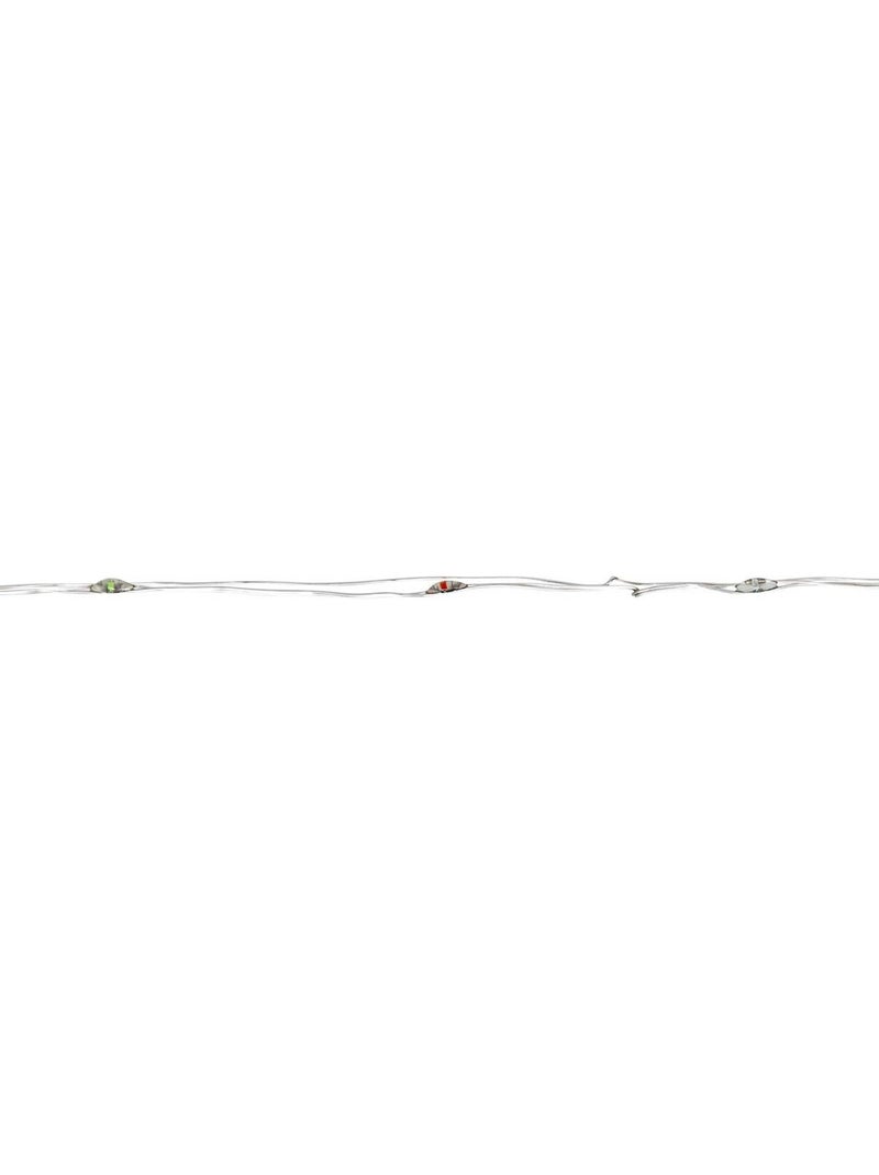 Guirlande lumineuse d'extérieur 15 m 300 led multicolore fil cuivre 13 fonctions sur secteur Multicolore - Kiabi