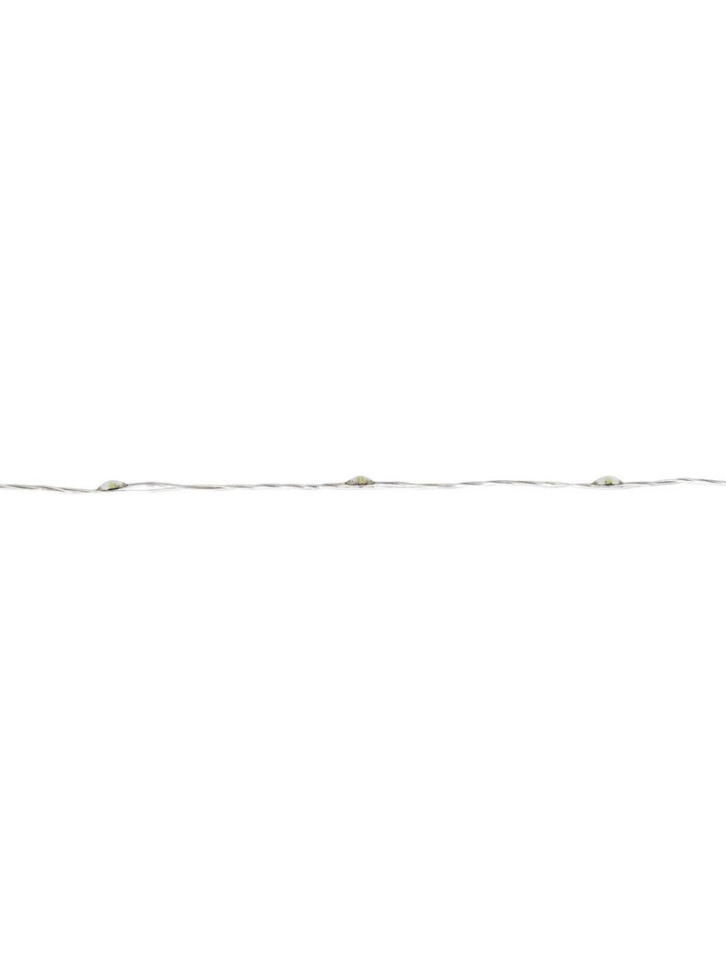 Guirlande lumineuse d'extérieur 20 m 400 led blanc froid fil cuivre 13 fonctions sur secteur Blanc froid - Kiabi