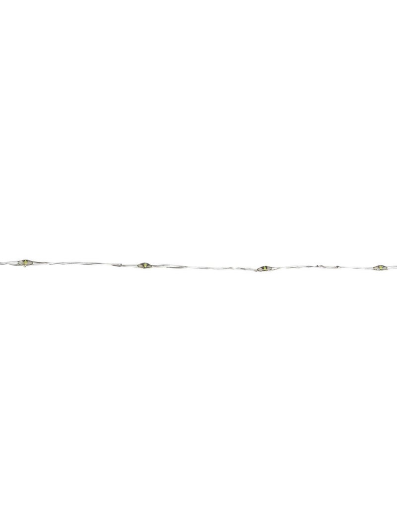 Guirlande lumineuse d'extérieur 30 m 600 led blanc froid fil cuivre 13 fonctions sur secteur Multicolore - Kiabi