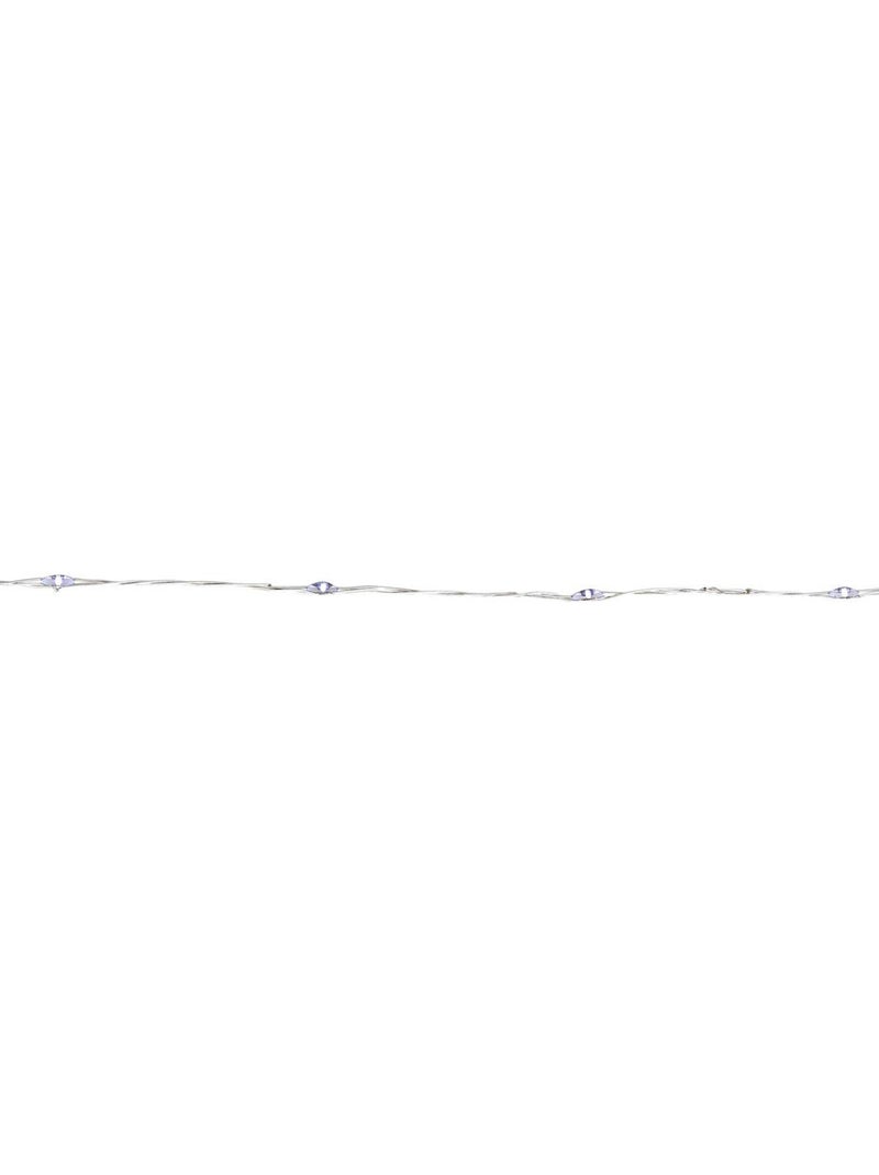 Guirlande lumineuse d'extérieur 30 m 600 led blanc froid fil cuivre 13 fonctions sur secteur Multicolore - Kiabi