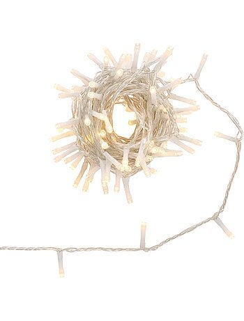 Guirlande lumineuse d'extérieur 5 m 67 led fil transparent 13 fonctions avec minuteur sur secteur