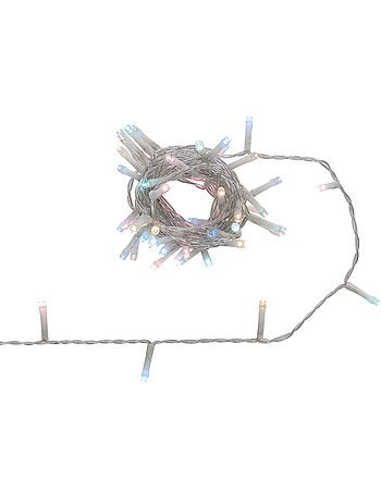 Guirlande lumineuse d'extérieur 5 m 67 led fil transparent 13 fonctions avec minuteur sur secteur