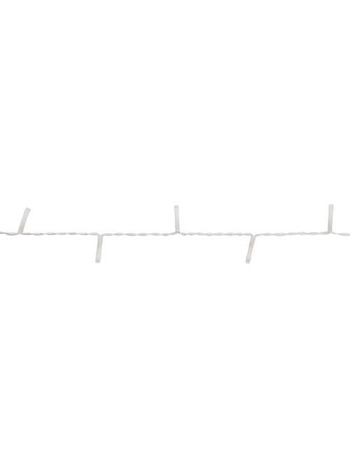 Guirlande lumineuse d'extérieur 5 m 67 led fil transparent 13 fonctions avec minuteur sur secteur - Kiabi Guirlande lumineuse d'extérieur 5 m 67 led fil transparent 13 fonctions avec minuteur sur secteur - Kiabi