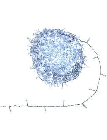 Guirlande lumineuse d'extérieur 50 m 667 led multicolore 13 fonctions avec minuteur sur secteur