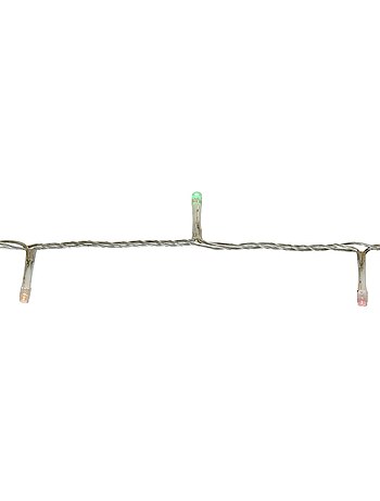 Guirlande lumineuse d'extérieur 50 m 667 led multicolore 13 fonctions avec minuteur sur secteur