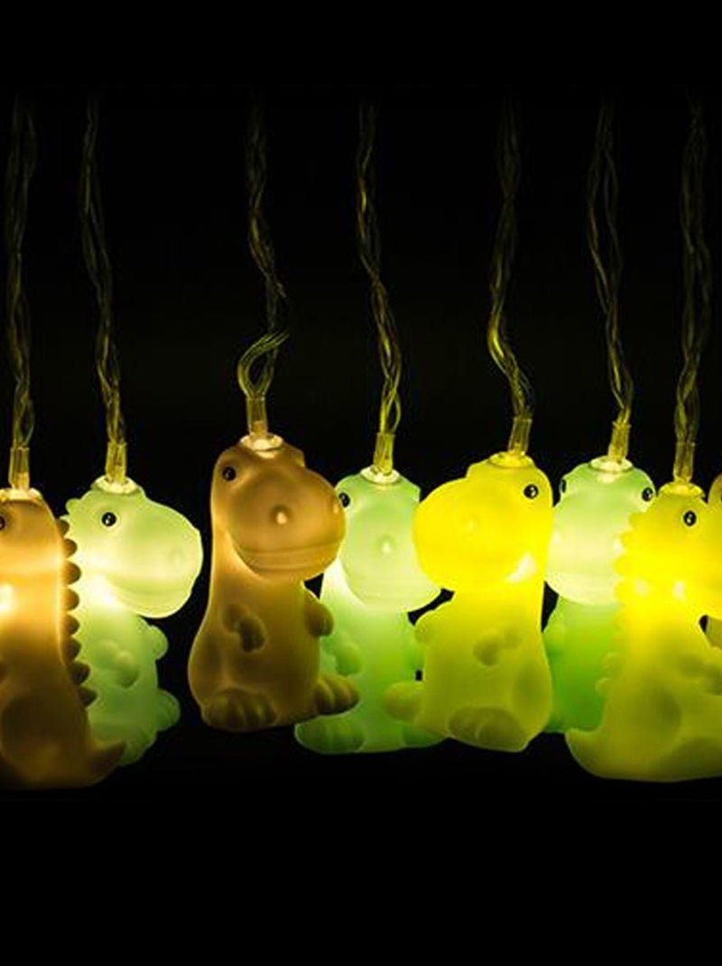 Guirlande lumineuse dinosaures Multicolore - Kiabi