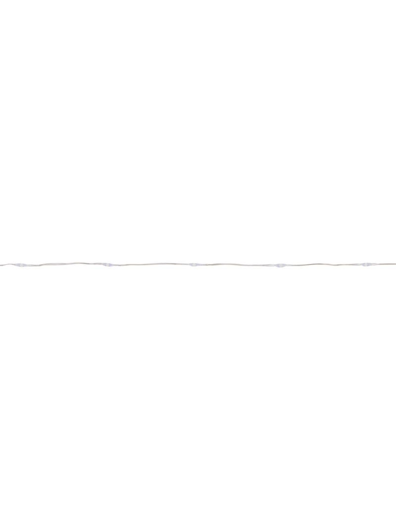 Guirlande lumineuse d'intérieur 2 m 40 led blanc froid fil cuivre lumière fixe avec minuteur à piles Blanc froid - Kiabi