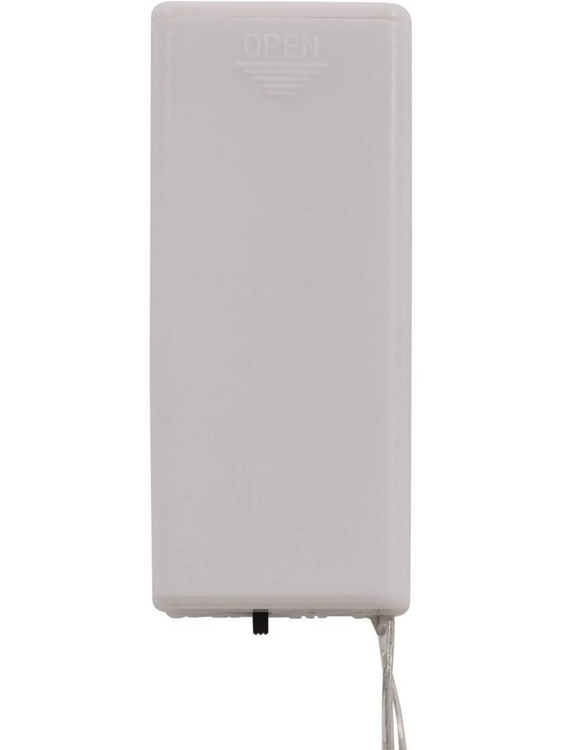Guirlande lumineuse d'intérieur 2 m 40 led multicolore fil cuivre lumière fixe avec minuteur à piles Multicolore - Kiabi