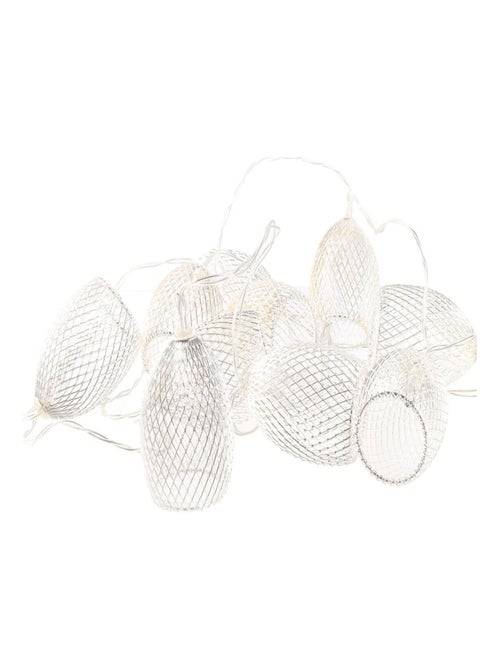 Guirlande lumineuse en métal 10 LED CAGE - Kiabi Guirlande lumineuse en métal 10 LED CAGE - Kiabi