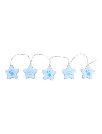 Guirlande lumineuse enfant 10 LED à éclairage doux ETOILE