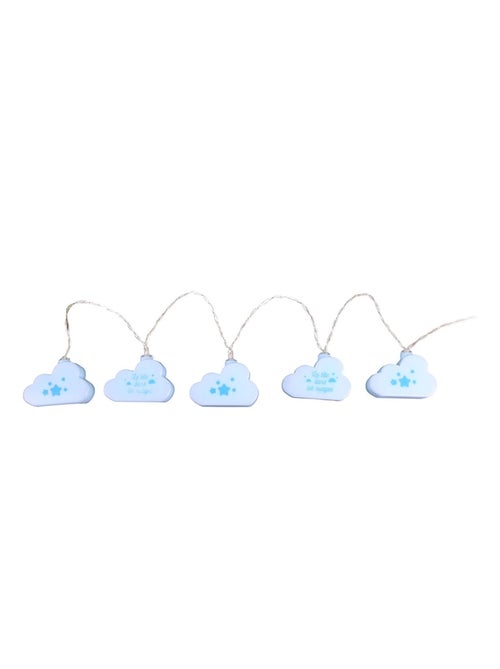 Guirlande lumineuse enfant 10 LED à éclairage doux NUAGE - Kiabi