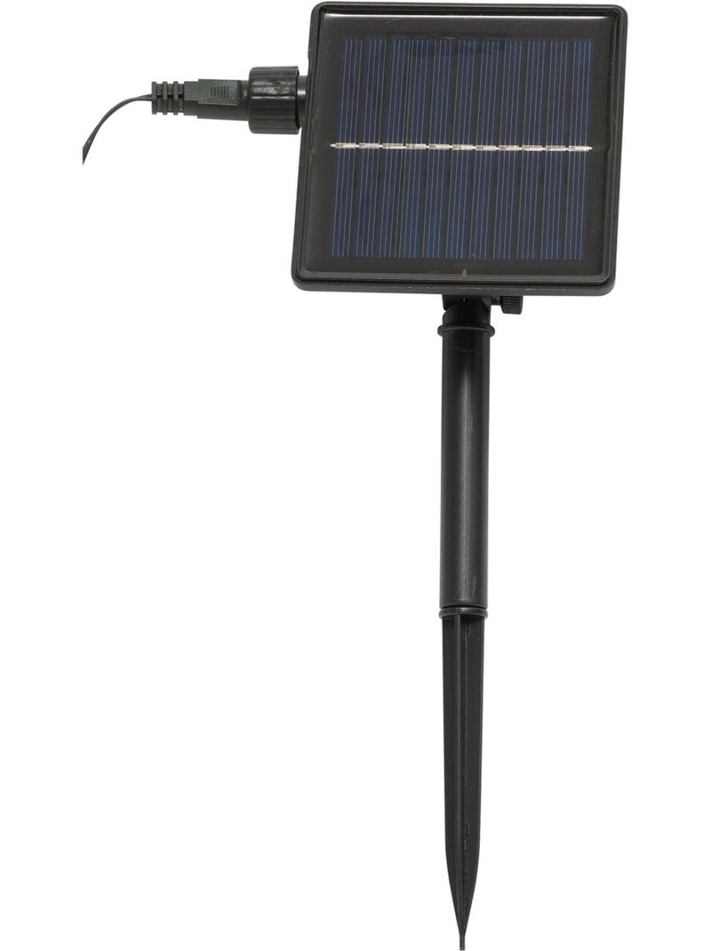 Guirlande lumineuse extérieure solaire 200 LED 8 fonctions long 20 m Vert - Kiabi