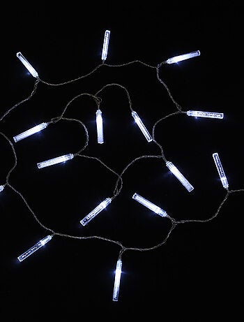 Guirlande Lumineuse LED en Glaçons 32 Glaçons LED Blanc