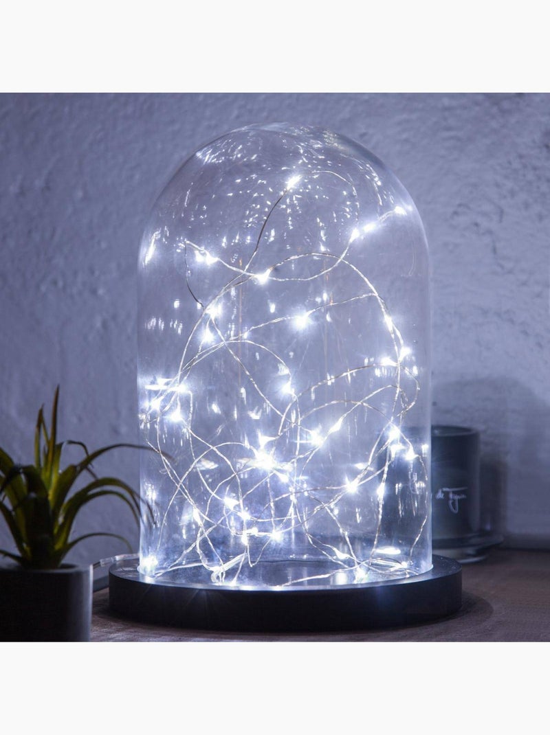 Guirlande microled à piles anya Blanc - Kiabi