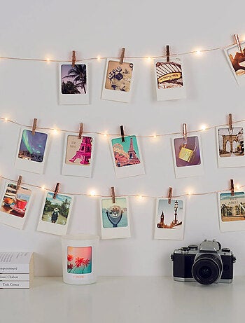 Guirlande photos lumineuse