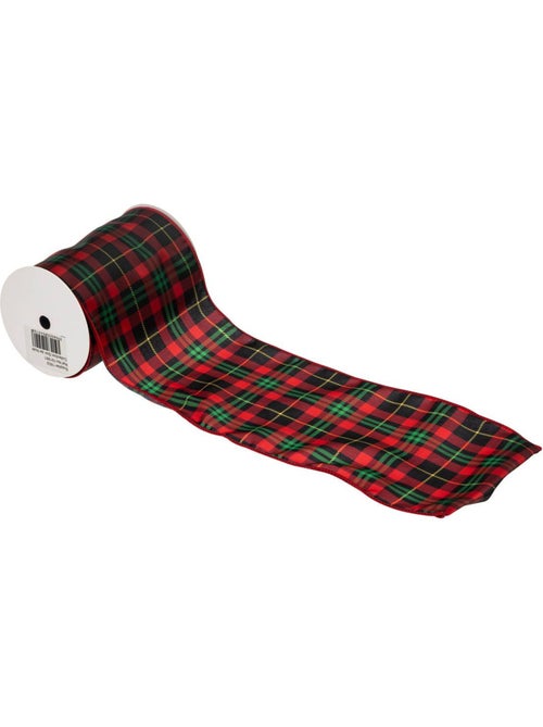 Guirlande ruban à motif tartan 5m x12 - Kiabi Guirlande ruban à motif tartan 5m x12 - Kiabi