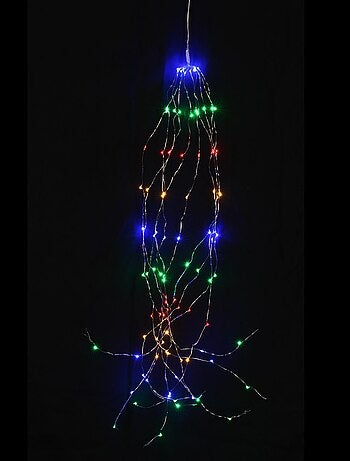 Guirlande spirale 10 blanches Led