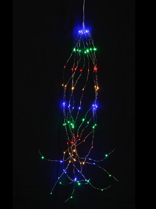 Guirlande spirale 10 blanches Led - Kiabi