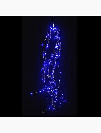 Guirlande spirale 10 blanches Led