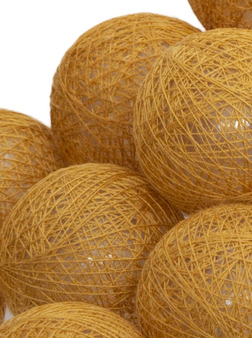 Guirlande sur secteur LED 20 boules - Kiabi