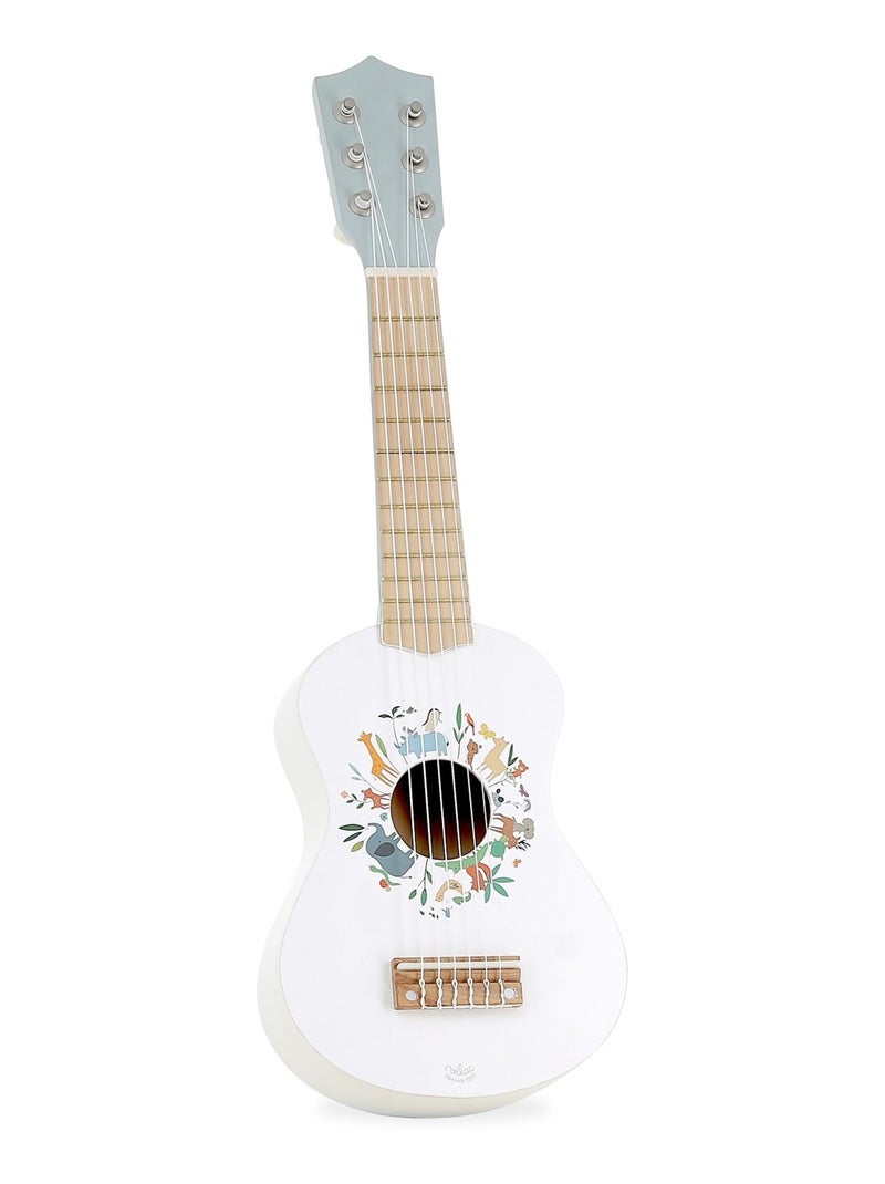 Guitare animaux du monde Sarah Betz Blanc - Kiabi