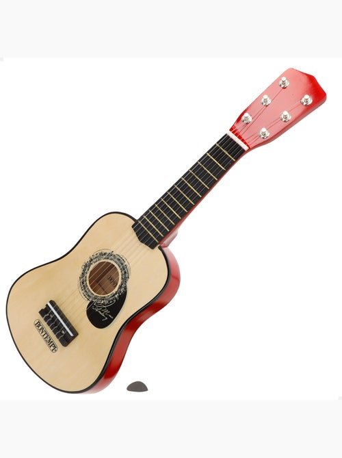 Guitare classique en bois 55 cm avec sangle bontempi - Kiabi