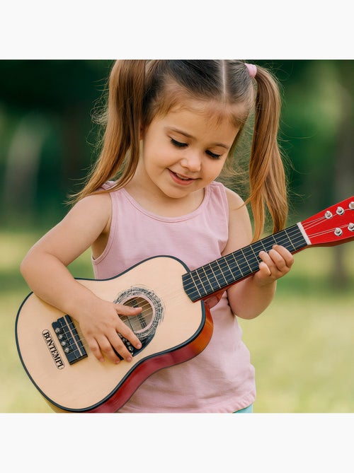 Guitare classique en bois 55 cm avec sangle bontempi - Kiabi