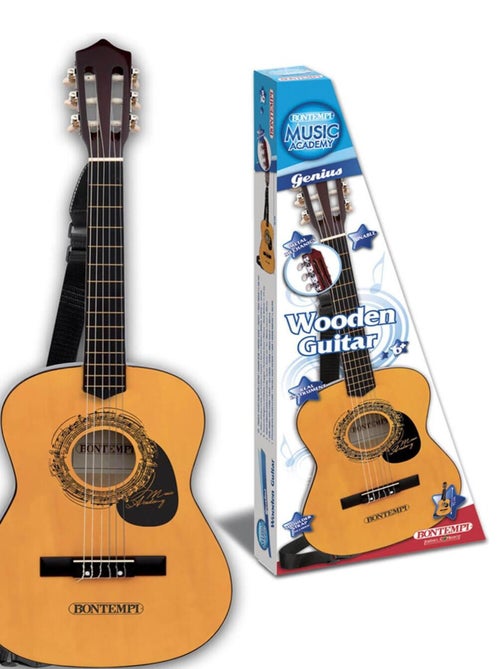 Guitare classique en bois 92 cm - Kiabi