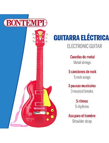 Guitare électrique jouet 56 cm bontempi