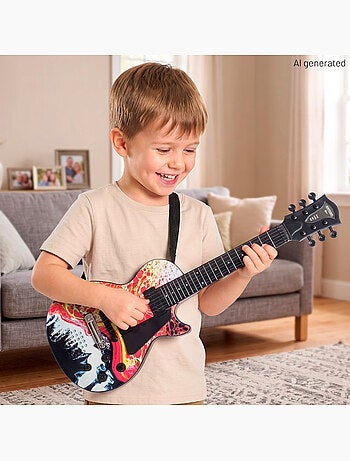 Guitare électrique rock 56 cm bontempi