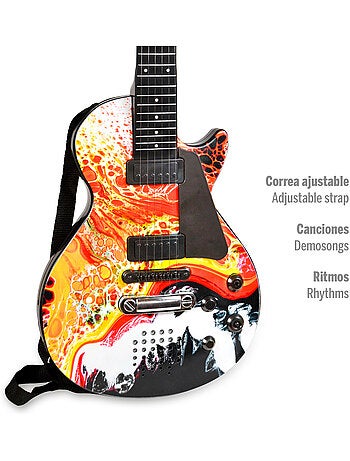 Guitare électrique rock 56 cm bontempi