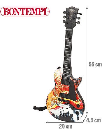 Guitare électrique rock 56 cm bontempi
