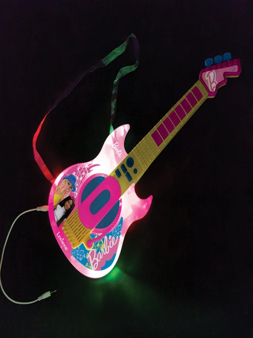 Guitare Électronique Lumineuse avec lunettes et micro Barbie - Kiabi