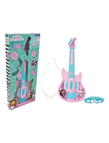 Guitare Électronique Lumineuse avec lunettes et micro Gabby et la maison magique