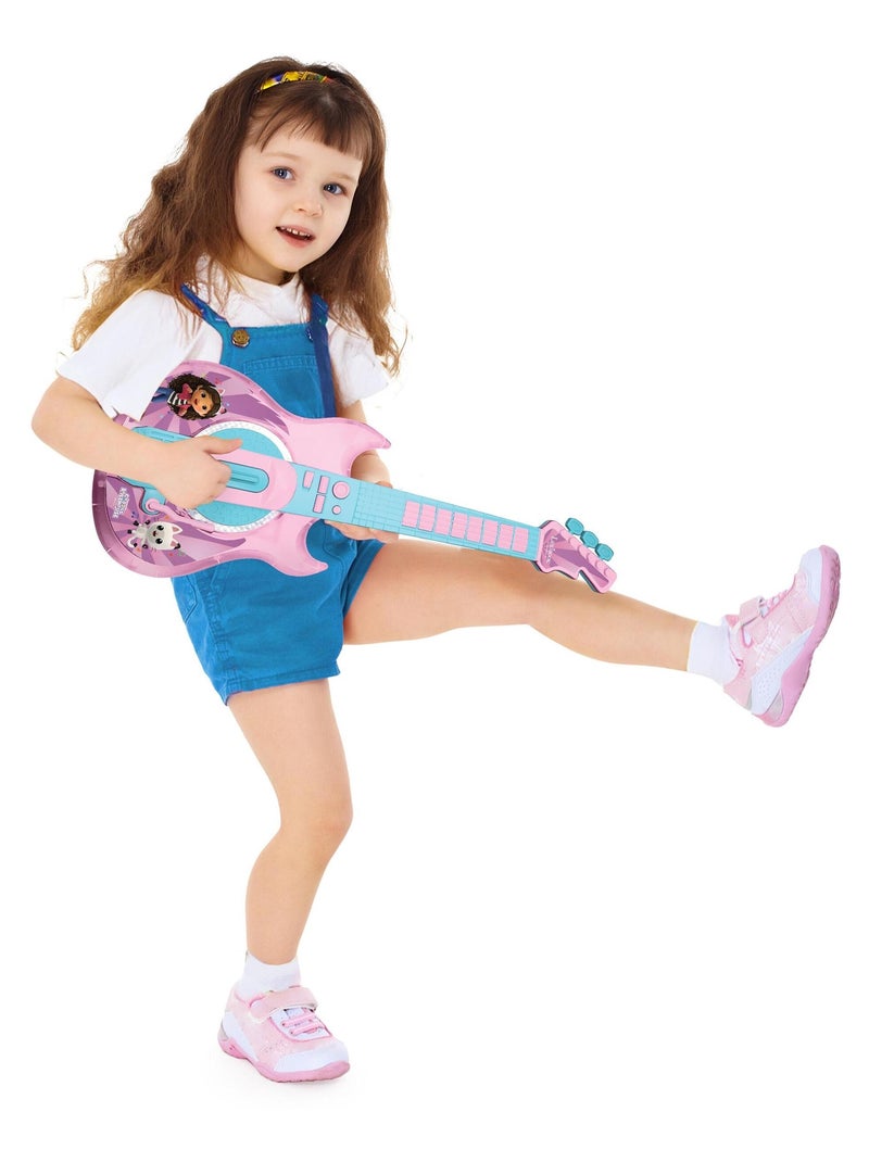 Guitare Électronique Lumineuse avec lunettes et micro Gabby et la maison magique Rose - Kiabi