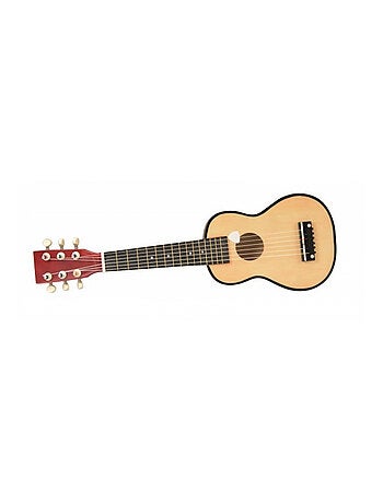 Guitare en bois a 6 cordes