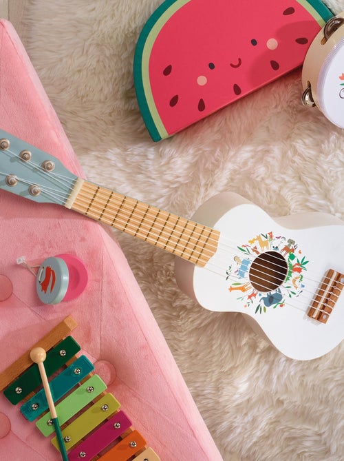 Guitare en bois pour enfant - Kiabi