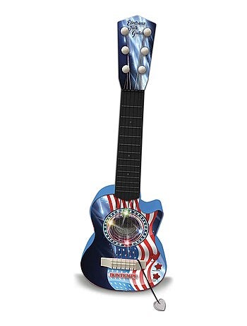Guitare Folk Electronique Drapeau Usa