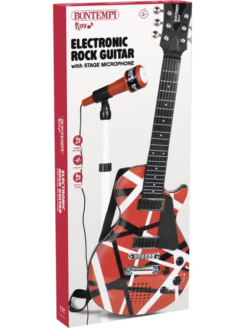 Guitare rock avec micro - Kiabi