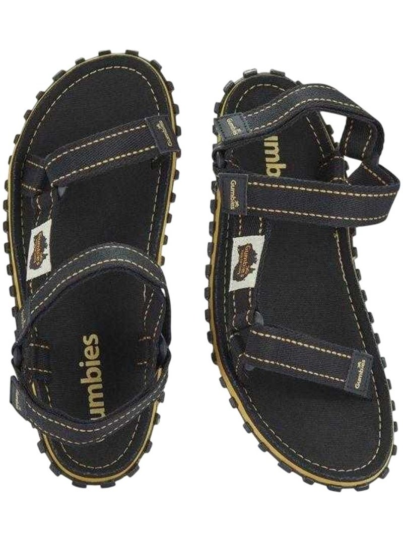 Gumbies - Sandales TRACKER Noir - Kiabi